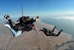 Skydiving